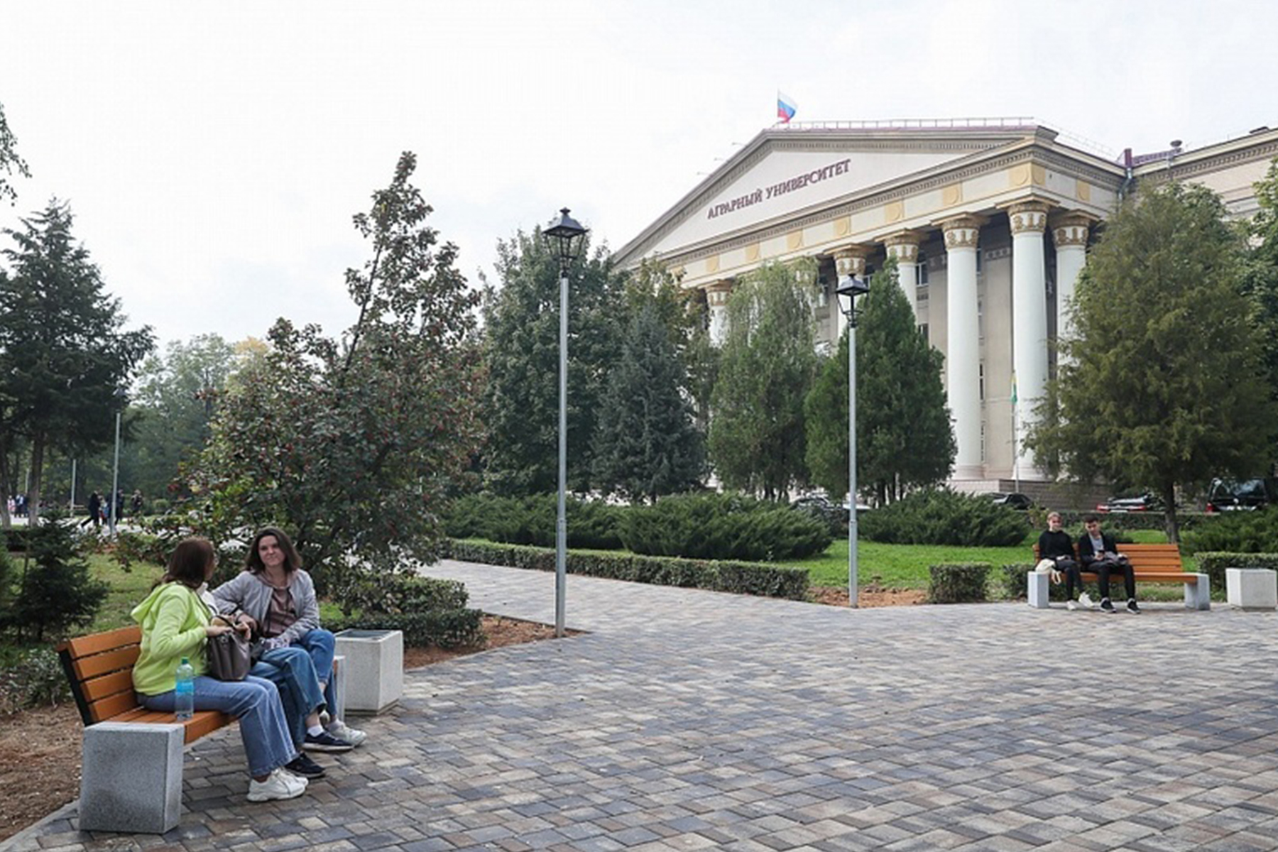 Парк аграрного университета Волгоград