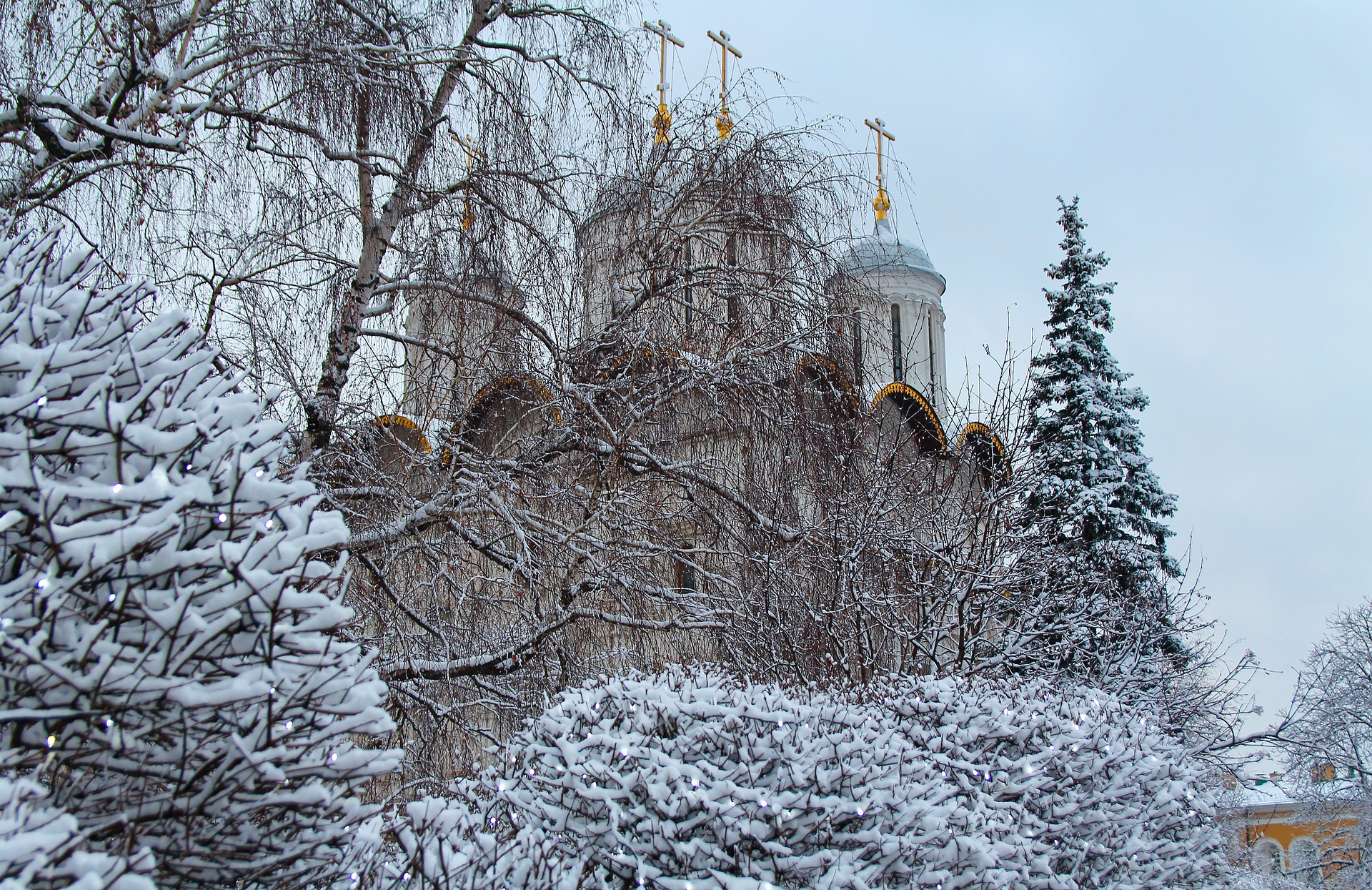 Звенигород Кремль зимой