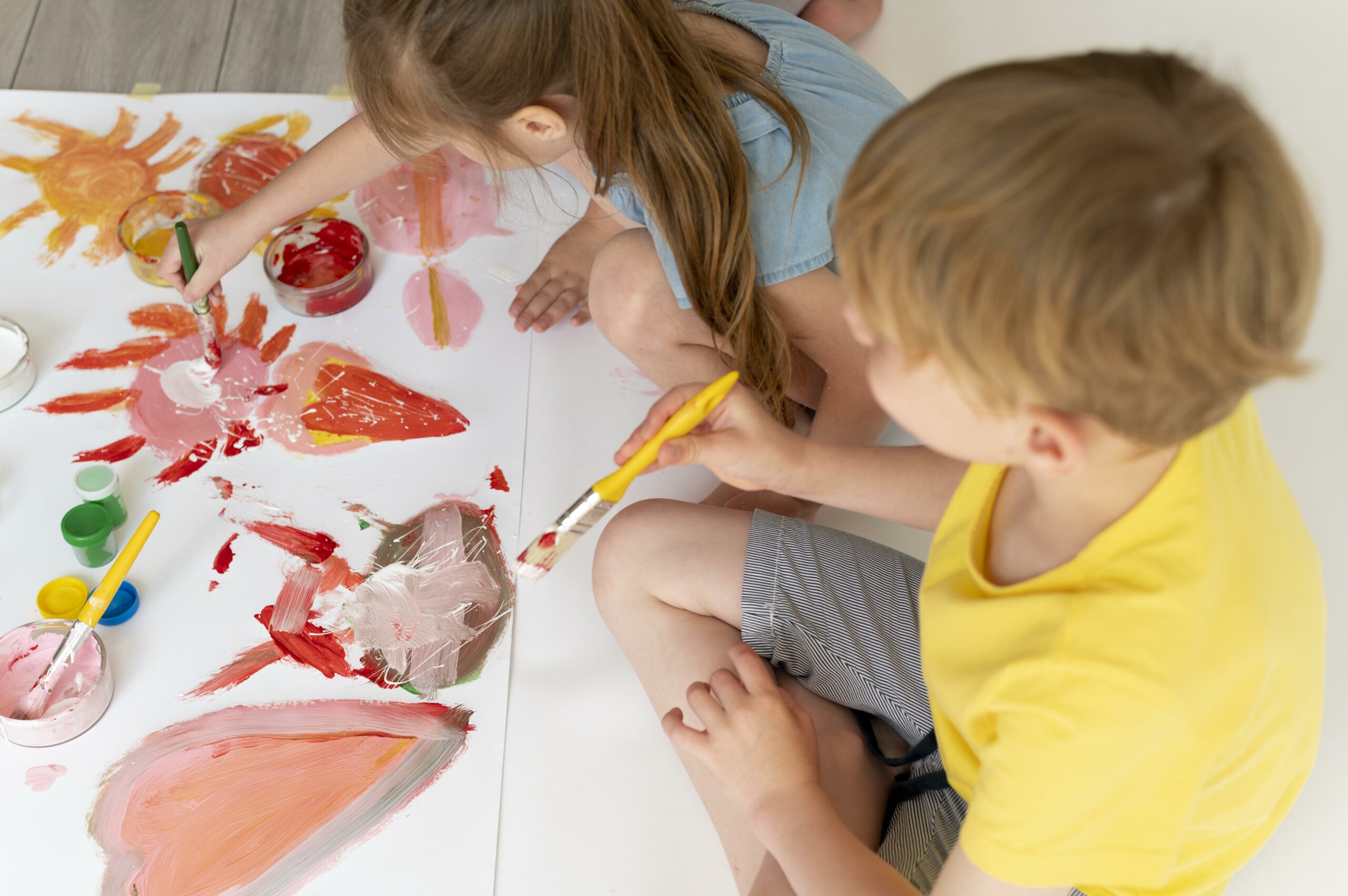 Kids painting